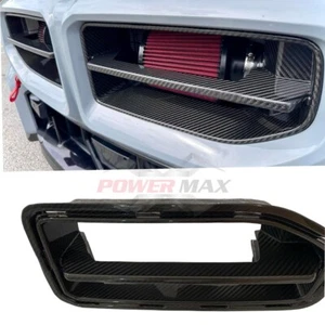 DRY CARBON FIBER Front Bumper Grille Replace perfect cut For BMW M2 G87 2022-24 - Picture 1 of 8