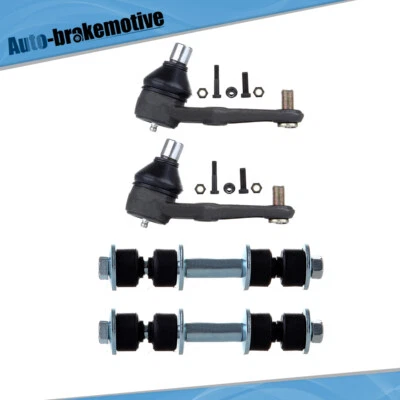 Kit de barra estabilizadora inferior delantera para suspensión Mercury Tracer 1997-1999 4 piezas Foto 1 de 4