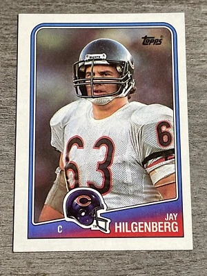 Jay Hilgenberg 1988 Topps Bears #77   *H870* - Image 1 of 2