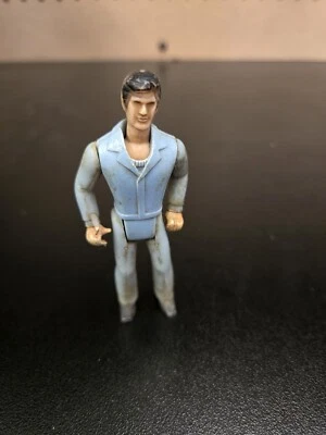 Boneco de ação 1970 Nylint Race Car Driver Pit Crew - Imagem 1 de 4