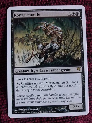 MTG MARROW-GNAWER (Ronge-moelle) VERY RARE FRENCH N/M Salvat 2006 Card WOTC - Image 1 of 4