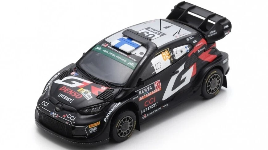 Modellino auto scala 1:43 Spark TOYOTA YARIS SAFARI RALLY 2024 modellismo sta... - Immagine 1 di 1