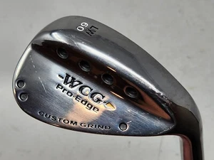 Warrior WCG Pro Edge 60° Lob Wedge RH Steel Rifle Shaft Warrior Grip 36" VGC - Picture 1 of 8