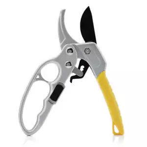 Garden Pruning Shears & Snips Hand Pruner Ratchet Scissors Branch Trimmer FS - Picture 1 of 10