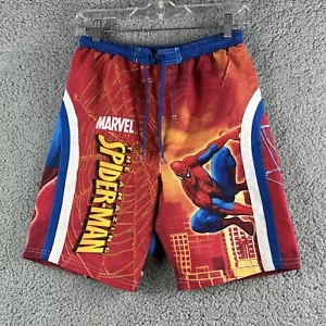Marvel Spider-Man Boys Size 10/12 Swim Trunks Beach Vacation - Picture 1 of 8