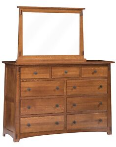 Mission Arts and Crafts Stickley Style 60" High Dresser - NEW - Made to Order!