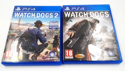 2x Spiele Ps4 Ps5  Watch Dogs 1 + 2 Spielebundle Konvolut USK18 PlayStation ✅ - Bild 1 von 4