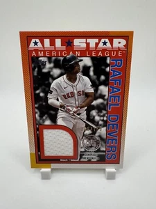 2025 Topps Series 2 1990 TOPPS ALL-STAR RELIC JERSEY RAFAEL DEVERS. #/150 - Picture 1 of 3