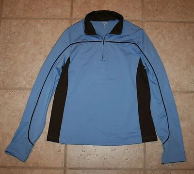 Chaqueta pulóver de nailon azul medio Gap Body para mujer Foto 1 de 2