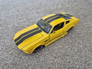 1/24 Maisto Clásico 1967 Ford MUSTANG Gt Calle Amarillo Pro Rodz Traje Ienda De - Imagen 1 de 5