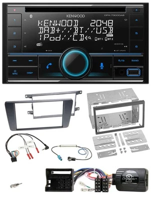 Kenwood CD 2DIN DAB USB Lenkrad Bluetooth Autoradio für Skoda Octavia 04-13 Scou - Bild 1 von 4