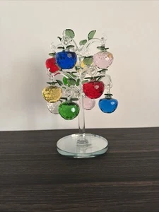 Kristall Apfelbaumschmuck Künstlicher Apfelbaum Figur Deko Apfel T... - Bild 1 von 8