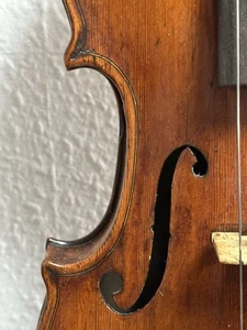 Nr. 1070 Sehr schöne alte Violine mit Zettel - Bild 1 von 24