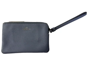 Coach Change Purse Light Mist Blue Color 58032 - Picture 1 of 14