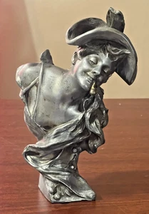 Georges Van Der Straeten Bronzeskulptur, junge Hänselei mit Kirschen von Paris Br - Bild 1 von 7