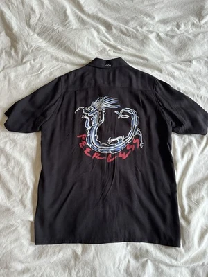 visvim FREE EDGE SHIRT S/S Men's 2 Item No: 0120105011021 Black SS20 Japan made - Image 1 of 4