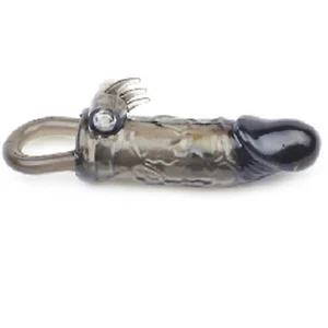 Black color condom strong one with ring number 1 - Picture 1 of 4