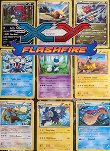 XY Flashfire Pokemon Card Singles Reverse Holo, Rare, Uncommon & Common 2014 - Picture 1 of 70