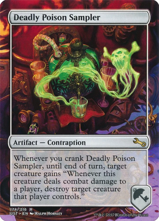 Magic the Gathering (mtg): UST: Deadly Poison Sampler  (x 4) - Rare - Image 1 of 1