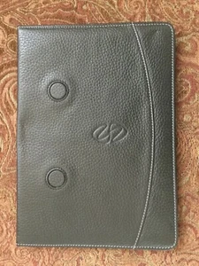 MacCase Black Premium Leather Journal Style Case for iPad Air 3 & iPad Pro 10.5 - Picture 1 of 4