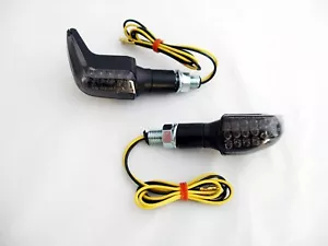 Nero LED Mini Indicatore Posteriore Coda Suzuki GSR 600 WVB9 Segnalatore Fumè - Picture 1 of 2