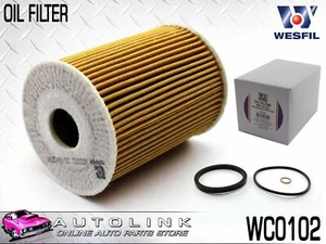 WESFIL OIL FILTER CARTRIDGE FOR HOLDEN CRUZE JG 2.0L T/DIESEL 4CYL 5/2009-2011 - Picture 1 of 10