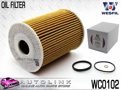 WESFIL OIL FILTER CARTRIDGE FOR HOLDEN CRUZE JG 2.0L T/DIESEL 4CYL 5/2009-2011 - image 1 of 4