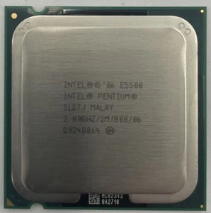 Intel Pentium E5500 Desktop CPU Processor- SLGTJ - Picture 1 of 2