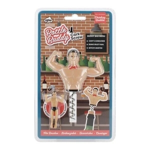 Bottle Buddy Wine Opener Corkscrew & Drink Marker - Bild 1 von 2