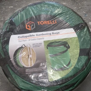 Faltbare Gartentaschen von Torelli Tools Brandneu 32 Gallonen Kapazität - Bild 1 von 3