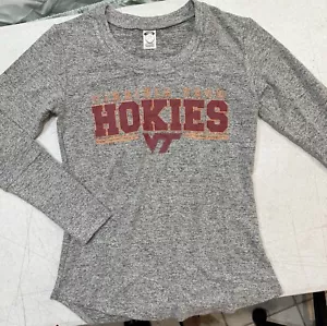 Virginia Tech Hokies NCAA Ladies Cozy Soft Lightweight Shirt (XS) Women’s - Picture 1 of 2