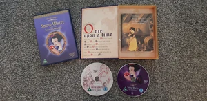 Disney Snow White Seven Dwarfs 2 Disc Collectors Edition DVD + Book VGC UK PAL - Picture 1 of 3