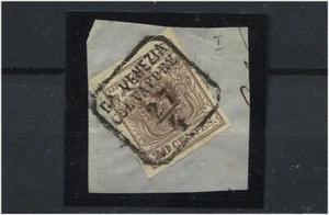 Lombardo Veneto (Austria), francobollo 30 c., annullo "Da Venezia col Vapore" m - Foto 1 di 1