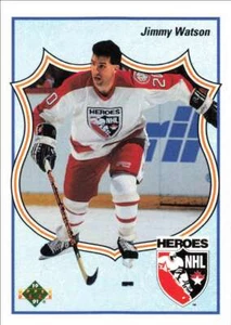 1990-91 Upper Deck Hockey Jimmy Watson Philadelphia Flyers #514 - Picture 1 of 2