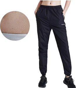 HOTSUIT Sauna Women Weight Loss Fitness Sweat Pants X-Large XL - Picture 1 of 7
