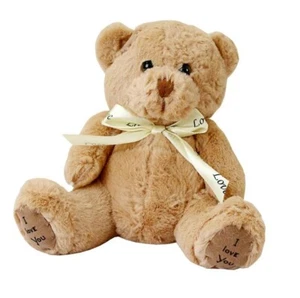 Light Brown Teddy Bear 6 Inch Stuffed Animal Plush Toys Toddler Doll Kids Gifts - Picture 1 of 3