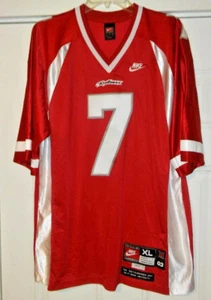 NEW Ben Roethlisberger Miami RedHawks Retro Jersey L SEWN 50 Steelers NIKE 2003 - Picture 1 of 5