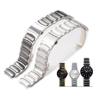 20mm 16mm men ; 16mm 12mm lady Ceramic Band Strap​ bracelet (fits) RADO CENTRIX - Picture 1 of 12