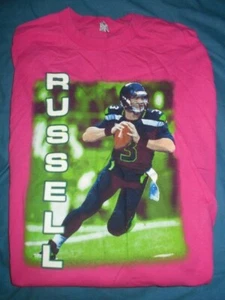 Camicia Seattle Seahawks Russell Wilson donna XL rosa - Foto 1 di 1