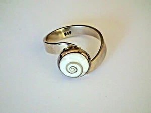 Ring - size 62/10 - Eye of Saint Lucia - silver - 925/1000 - NEW * - Picture 1 of 3