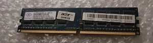 NANYA NT1GT64U88D0BY-AD 1GB PC2-6400U 800Mhz 240pin CL6 DDR2 Desktop Memory - Picture 1 of 2