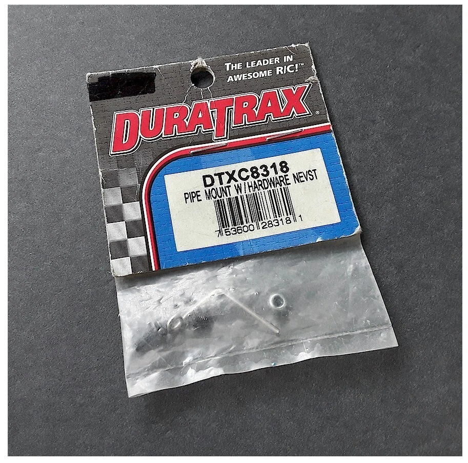 Vintage RC Car Duratrax DTXC8318 Pipe Mount With hardware NEVST Nitro Evader ST - Image 1 of 1