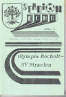 Fussball-Programmheft    85/86     VL     Olympia Bocholt - SV Straelen