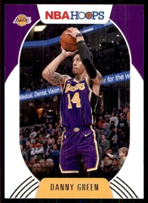 2020-21 Hoops Danny Green Los Angeles Lakers #4 - Image 1 of 2