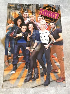 Köln 50667 Bravo Poster A3 Poster - Cast Crew - RARE - Picture 1 of 1
