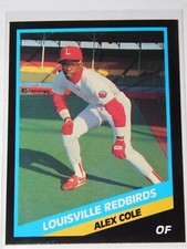 1988 CMC LOUISVILLE REDBIRDS ALEX COLE CARD #11