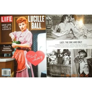 LUCILLE BALL life WE LOVE LUCY her life love & legacy FOREWORD BY DEBRA MESSING - Picture 1 of 12