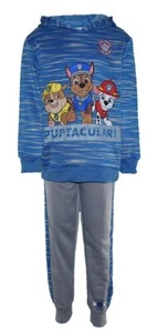 Paw Patrol Boys L/S Pull-Over Hoodie 2pc Jogger Set Size 2T 3T 4T 4 5 6 7 - Picture 1 of 3