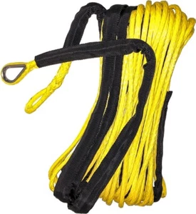 OPEN TRAIL Synthetic Winch Rope 3/16" Diameter X 50 ft. Yellow - Foto 1 di 1