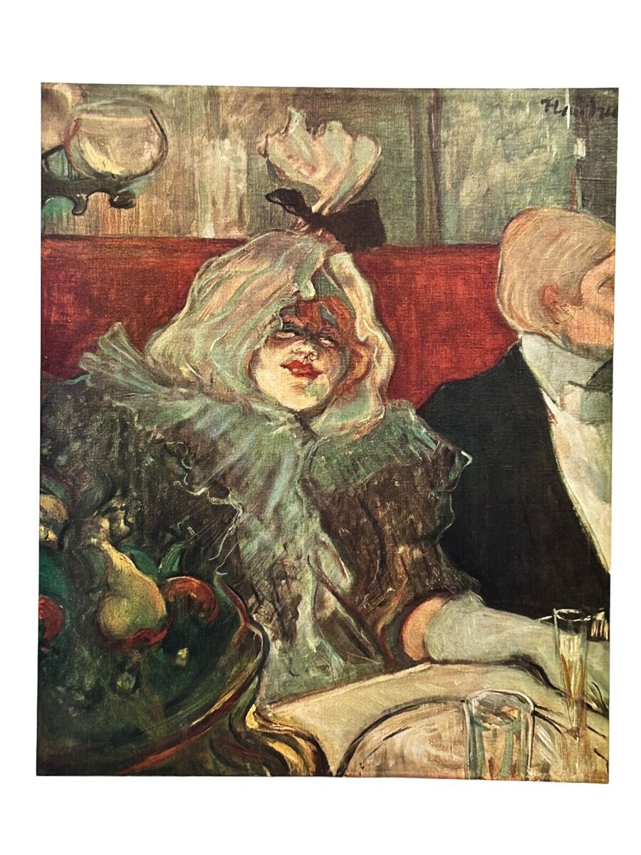 Vintage 1952 Toulouse-Lautrec Vintage 1952 Toulouse-Lautrec